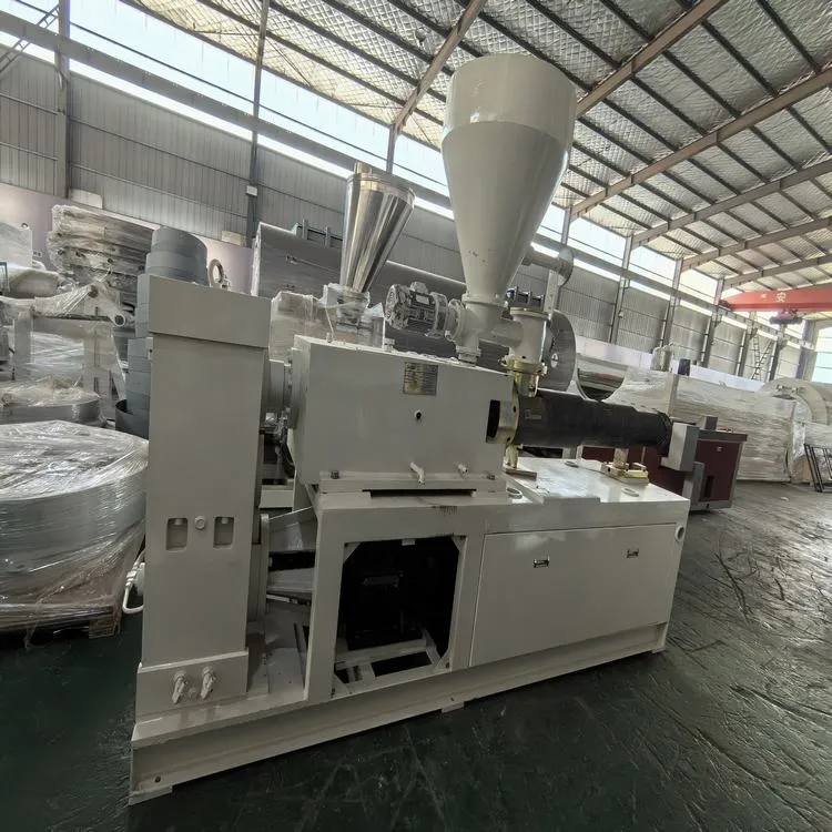 Used Conical Twin Screw Extruder
